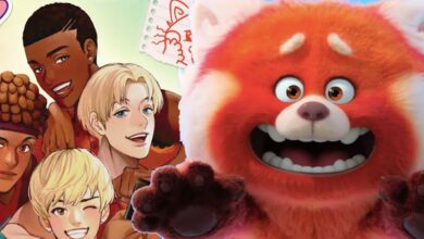 turning red manga disney