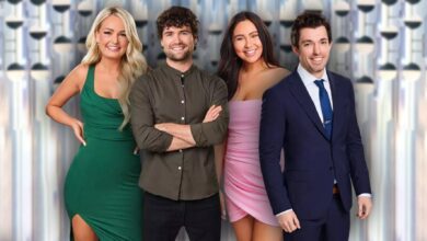 Love Is Blind Season 4 cast left to right: Micah, Paul, Irina, Zack
