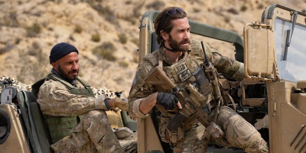 Dar Salim and Jake Gyllenhaal Guy Ritchie's The Covenant