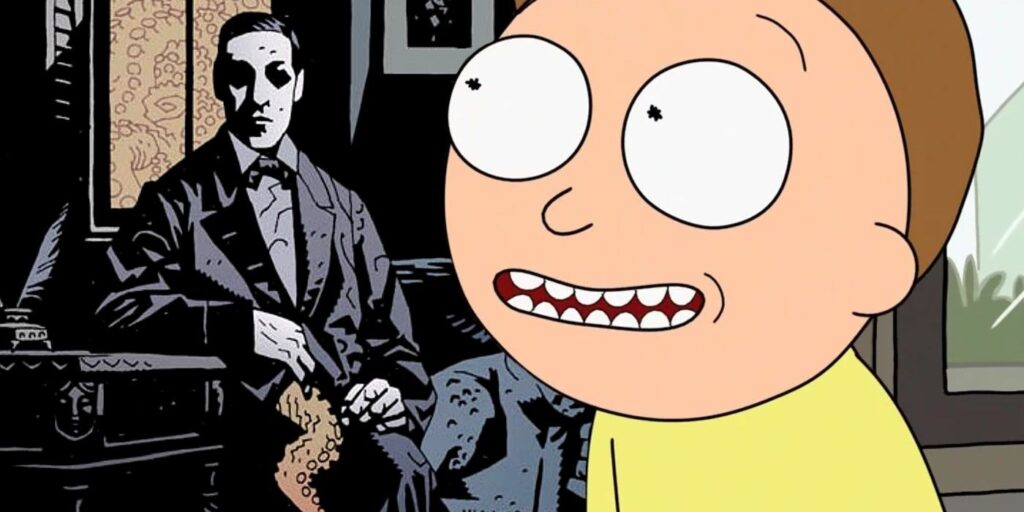 rick and morty h.p. lovecraft