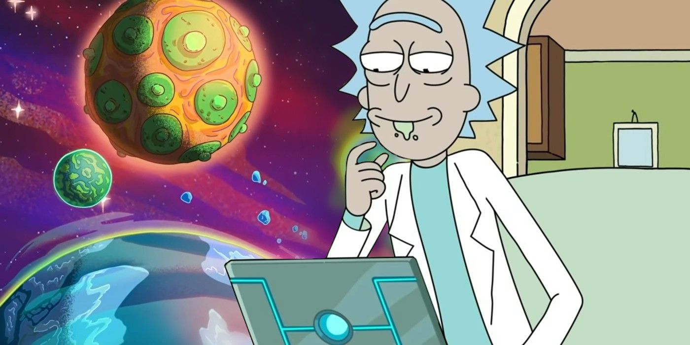 rick and morty planets only rick