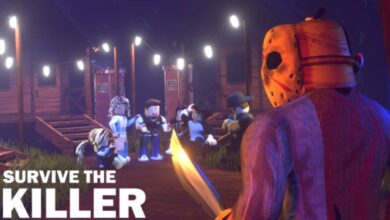 Roblox: Survive the Killer Promotional Image Referencing Friday the 13th Franchise