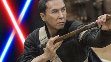 STAR WARS LIGHTSABERS GUARDIANS OF THE WHILLS Chirrut Îmwe