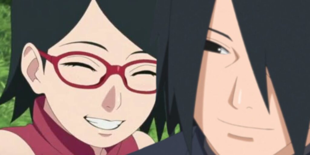 Sasuke is becoming a better father to Sarada in Boruto