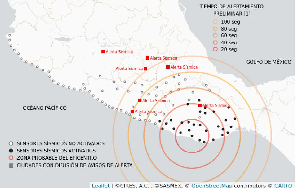 Se activó alerta sísmica en CDMX; ajustan magnitud a 5.5