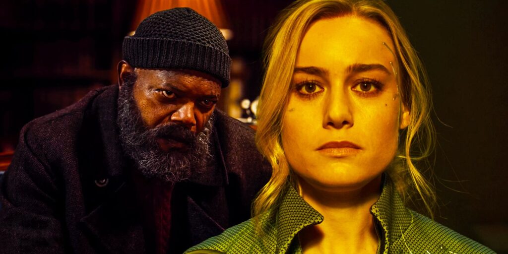 Captain marvel Secret invasion nick fury