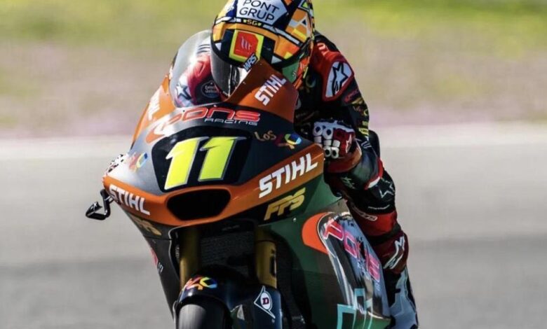 Sergio García Dols, penalizado con una long lap