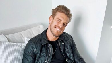 Love Is Blind & Perfect Match's Shayne Jansen posing for an Instagram photo
