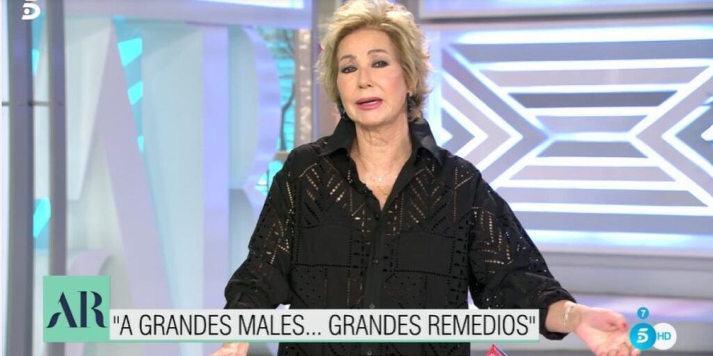 Sorpresa por cómo ha aparecido Ana Rosa Quintana al inicio del programa