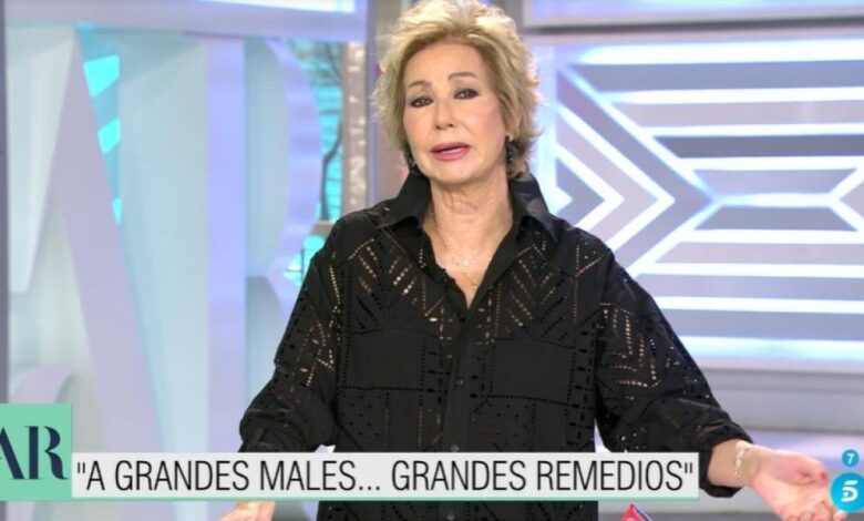 Sorpresa por cómo ha aparecido Ana Rosa Quintana al inicio del programa