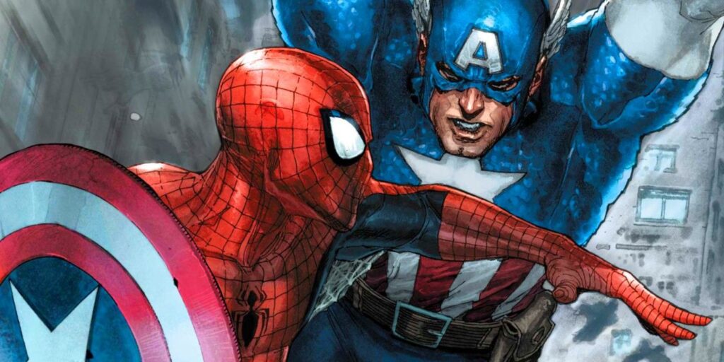 spider-man vs captain america