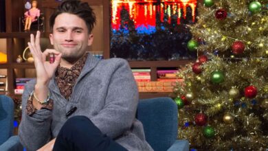 Vanderpump Rules' Tom Schwartz on WWHL giving the