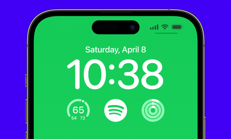 Spotify presenta un widget de pantalla de bloqueo de iPhone para acceder fácilmente a su aplicación