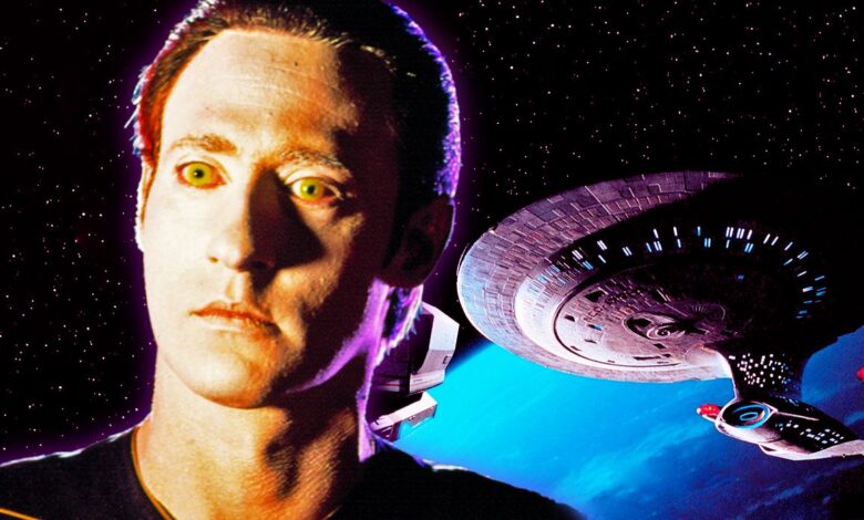Brent Spiner as Data in Star Trek: The Next Generation