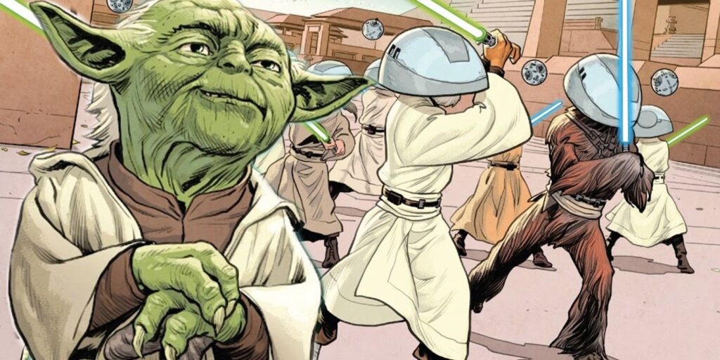 Yoda with Younglings