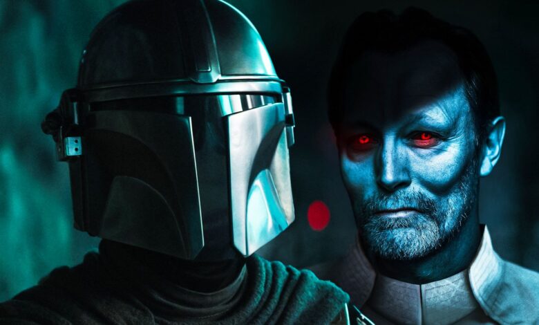 The mandalorian movie Grand Admiral Thrawn