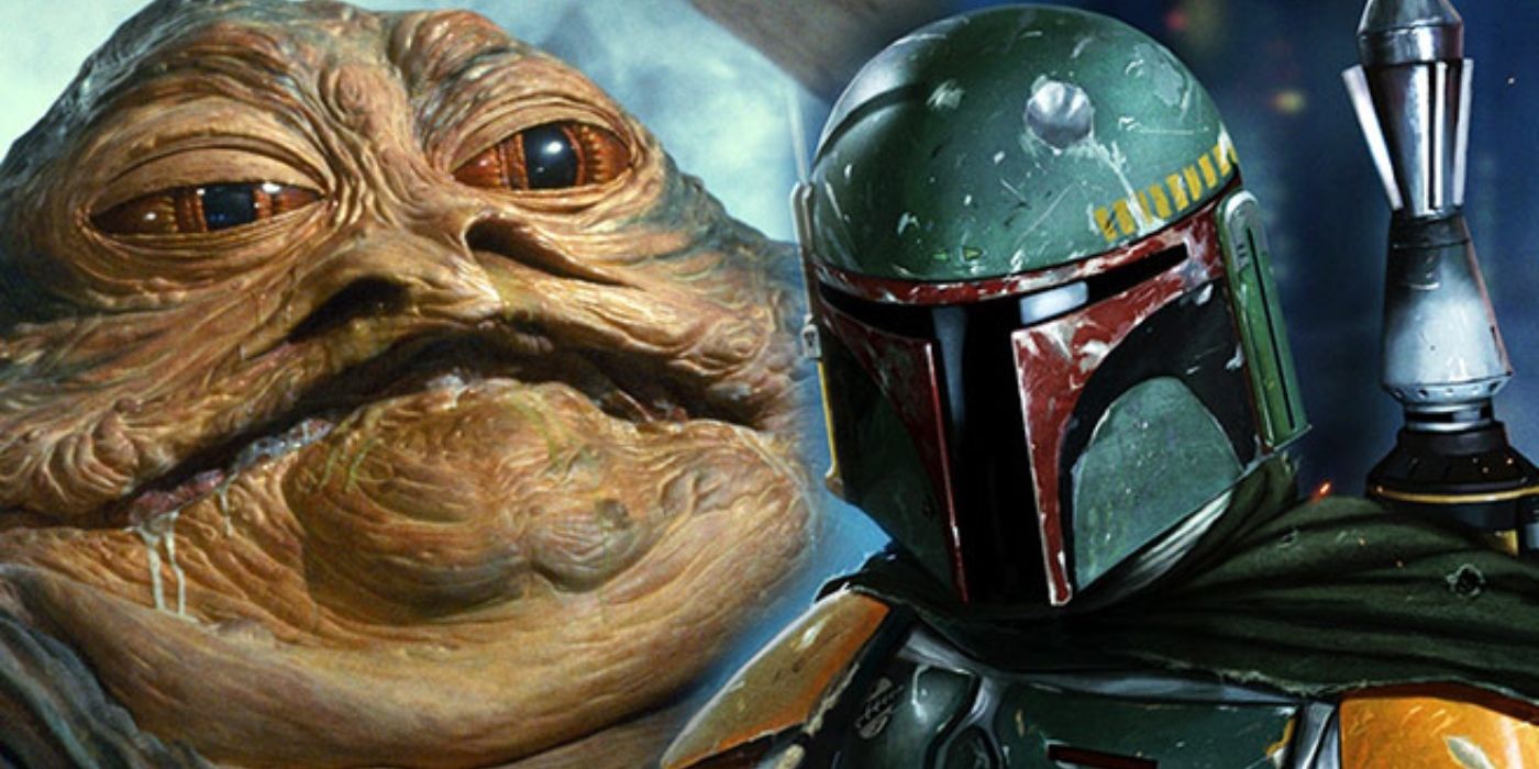 Boba Fett and Jabba the Hutt.