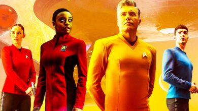 Star trek strange new worlds pike spock uhura laan