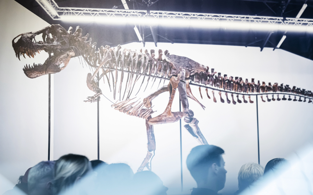 Subastan tiranosaurio Trinity en 4.8 millones de euros