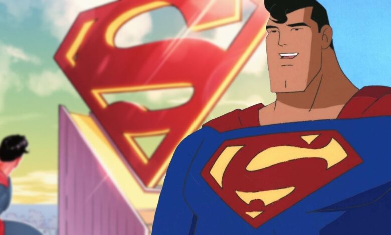 Superman and SuperCorp Tower DC Comics