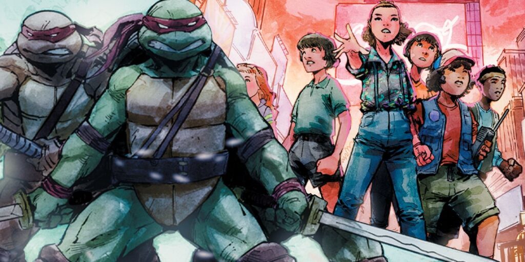 TMNT Stranger Things Crossover IDW Dark Horse