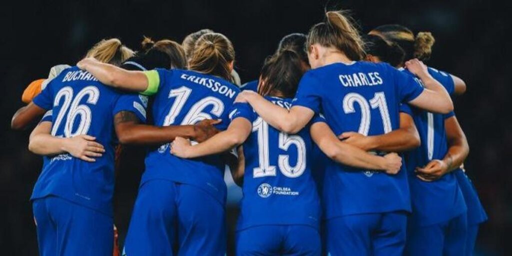 Temerario mensaje de las jugadoras del Chelsea al Barça