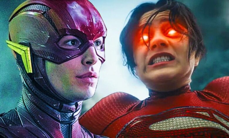 Barry Allen and Supergirl in The Flash
