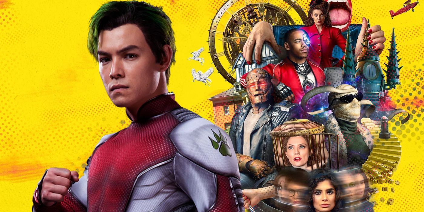 Ryan Potter with Doom Patrol custom image