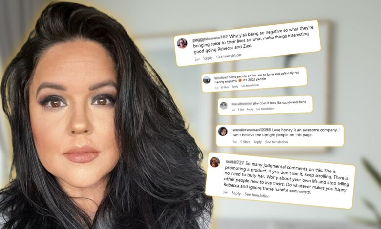 90 Day Fiancé's Rebecca with comments besides her