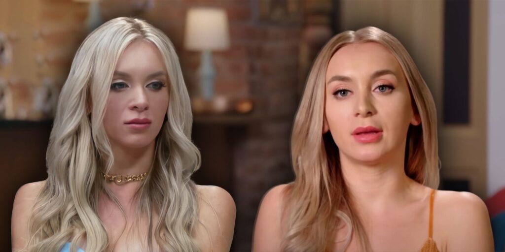 yara zaya 90 day fiance 2 side by side images of yara with long blonde hair