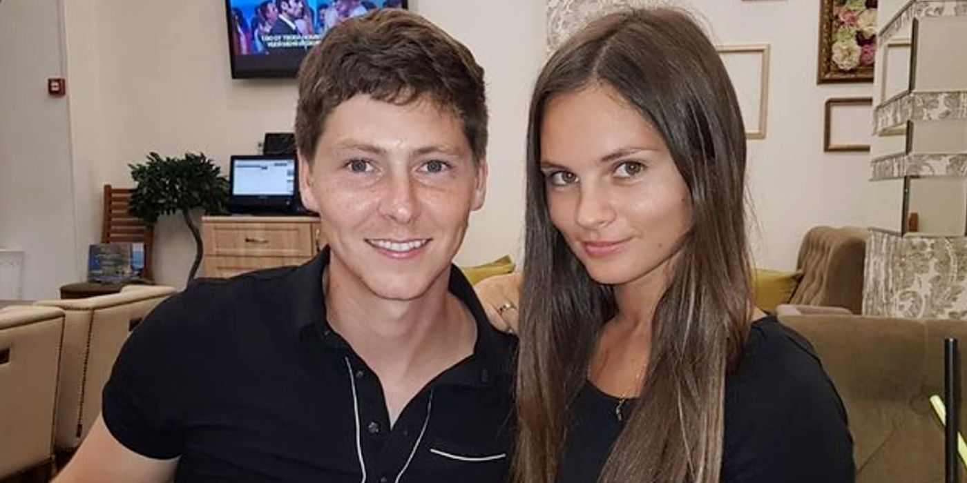 Brandon Gibbs and Julia Trubkina from 90 Day Fiancé