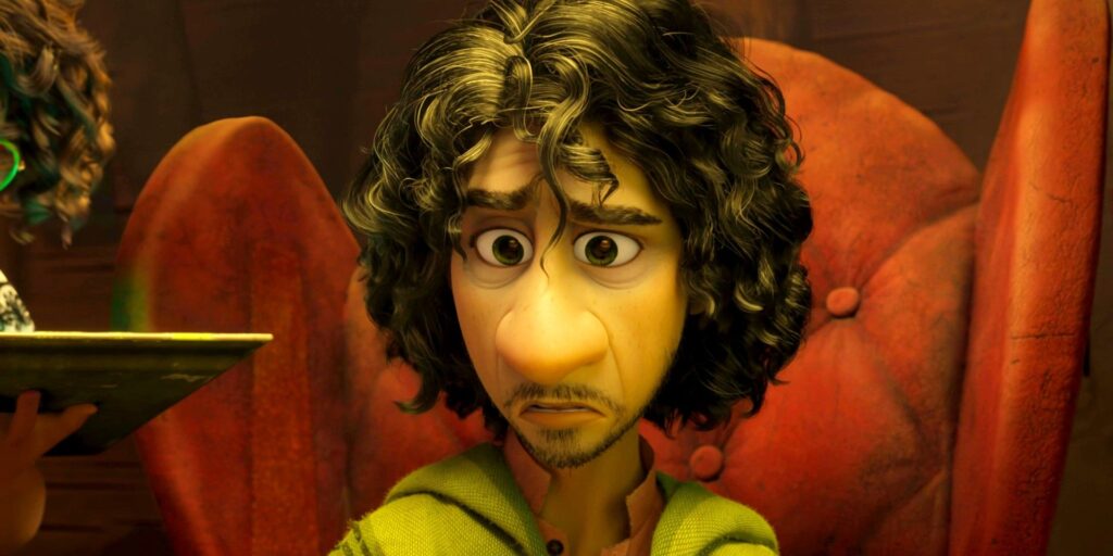 Bruno looking sad in Encanto