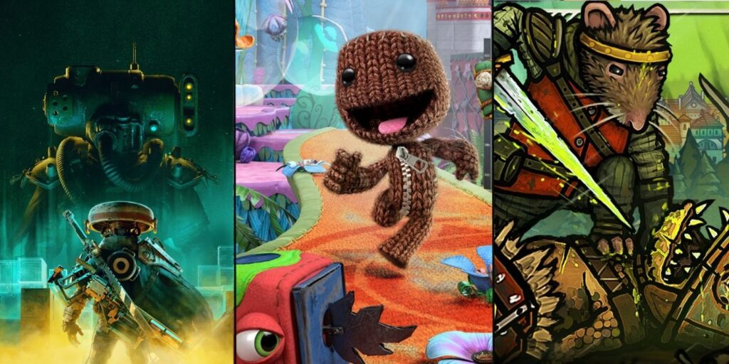 Meet Your Maker, Sackboy , and Tails Of Iron