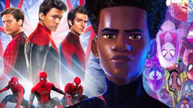 Across the Spider-Verse and Live-Action Spider-Men (Tobey, Andrew, Tom)