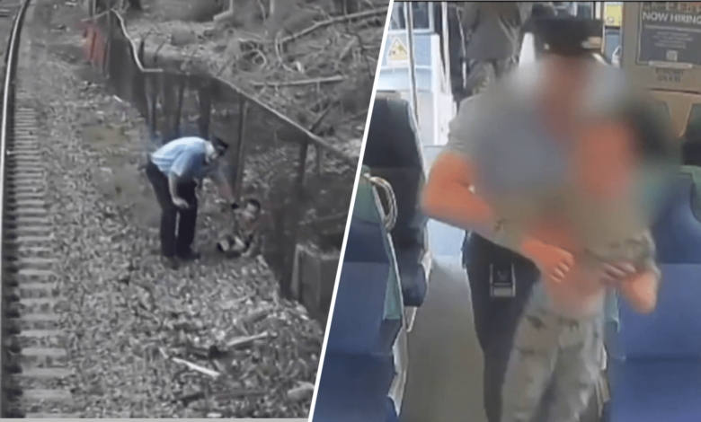 Trabajadores de Metro-North salvan a niño de 3 años cerca de las vías del tren