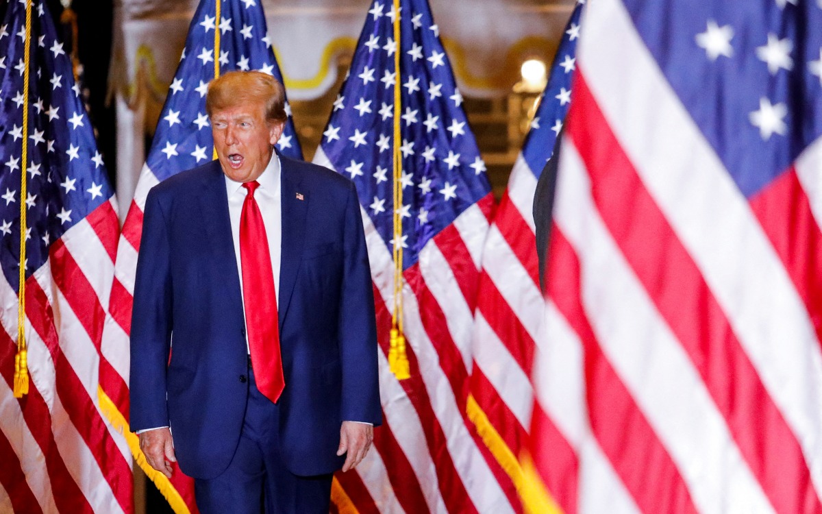 Trump afirma que no retirará su candidatura presidencial incluso si es condenado