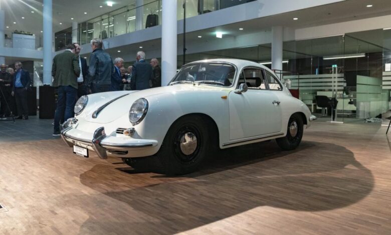 Un Porsche 356 SC de 1964, convertido en obra de arte