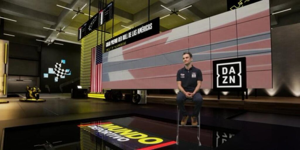 Un día en la casa virtual de DAZN MotoGP