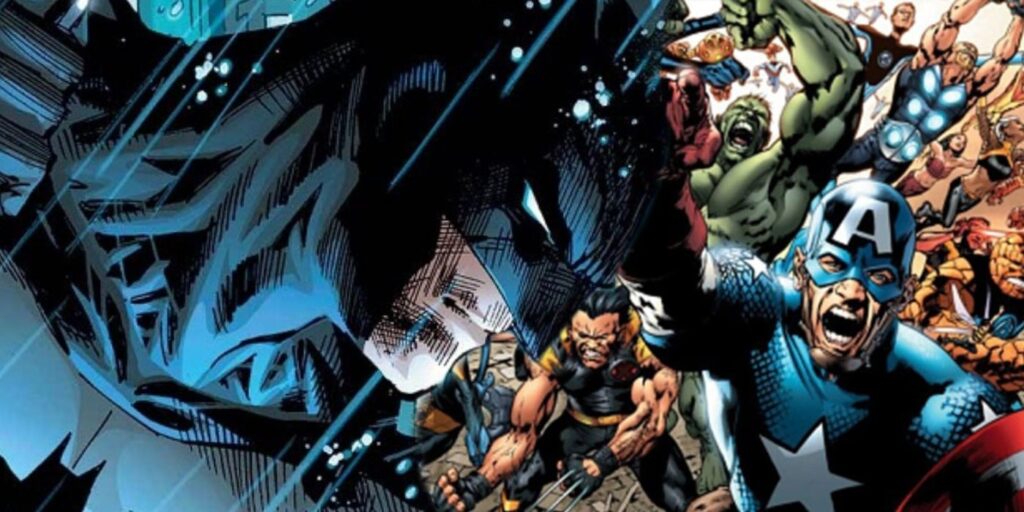 Batman and the Marvel Universe.