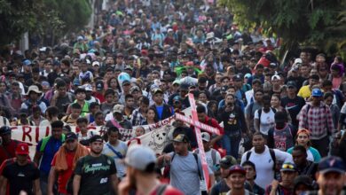 Una nueva caravana reta al Gobierno de López Obrador tras la muerte de 40 migrantes en Ciudad Juárez