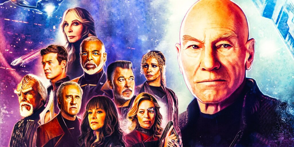 Star trek picard TNG cast