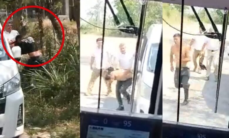 Videos | Captan a agentes del INM golpeando a migrante en Chiapas; fueron dados de baja