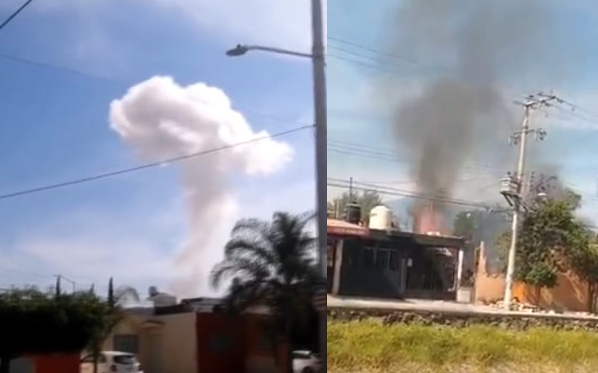 Videos | Explota polvorín al interior de inmueble en Jalisco y deja un muerto