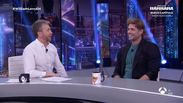 Pablo Motos y William Levy en 'El Hormiguero'. / Antena 3
