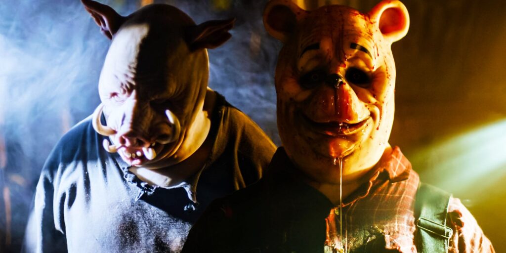 winnie the pooh blood and honey piglet and pooh