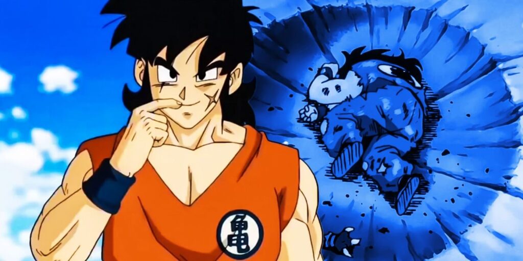 Yamcha proves he's not pathetic in Dragon Ball.