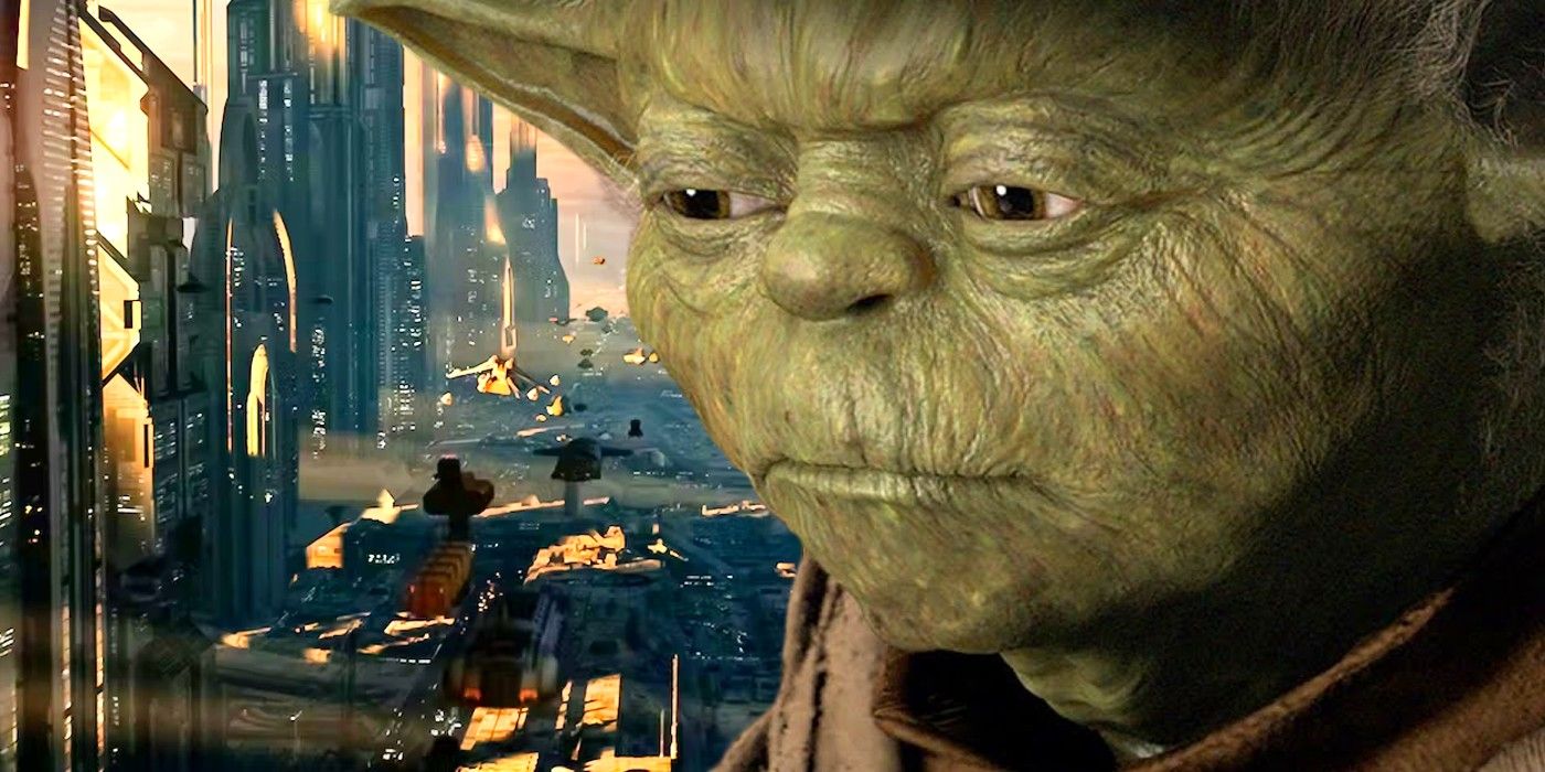 Yoda admite que los Jedi nunca deberían haberse basado en Coruscant