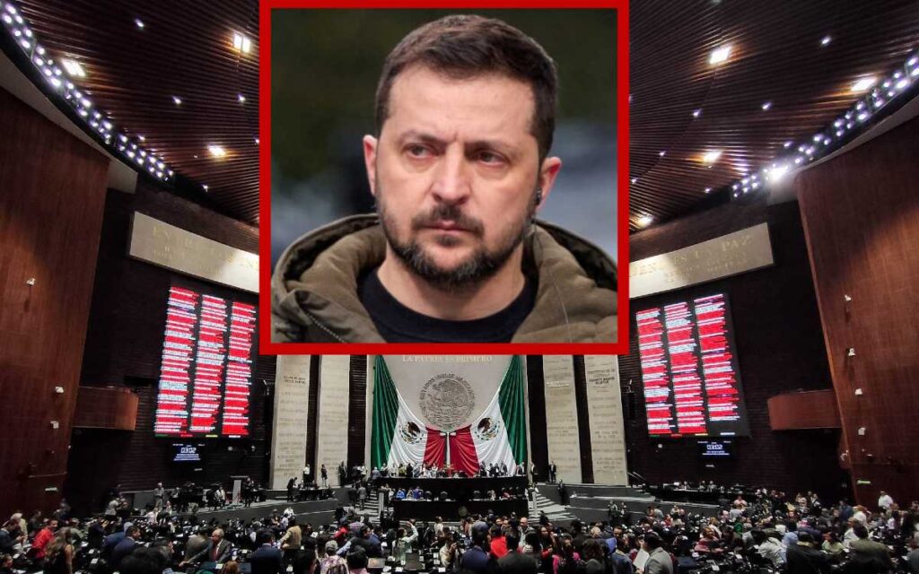 Zelenski dará discurso en la Cámara de Diputados