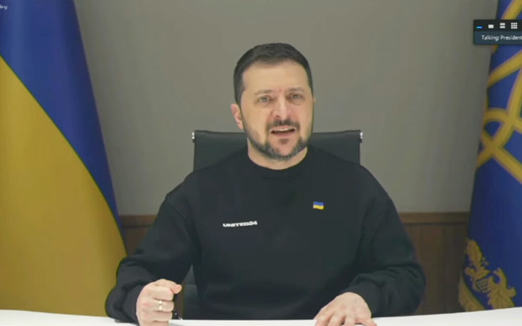 Zelenski pide a México apoyar 'Fórmula ucraniana de la paz'