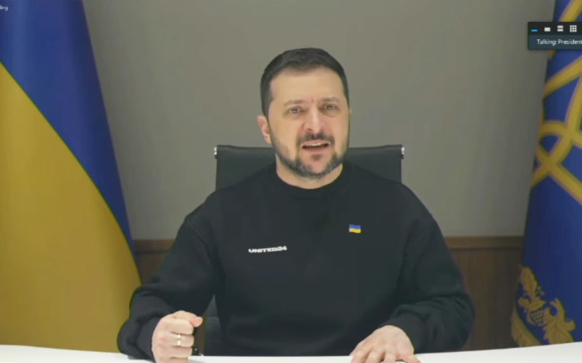 Zelenski pide a México apoyar ‘Fórmula ucraniana de la paz’